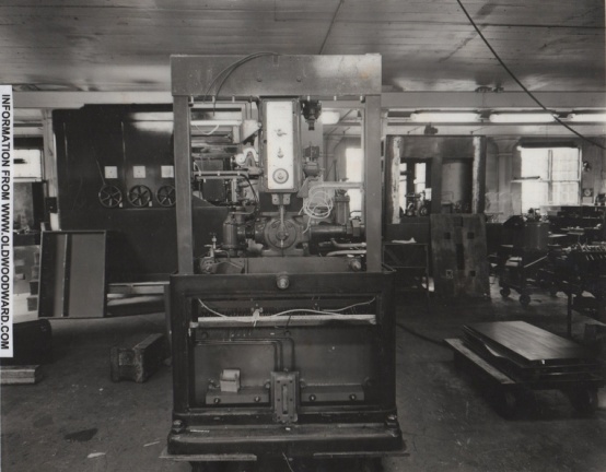 A Woodward Cabinet Actuator Governor on the factory floor in 1941.  4