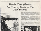 Boulder Dam Celebrates Ten Years of Service ...