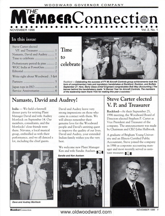 November 1996 cover photo.