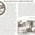 Brewery Here Scene of Ruch for Beverage.  Steven Point Journal, April 7, 1933.