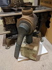 A 20 pound solid brass valve from an obsolete 130 barrel wooden beer vat.