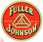 FULLER & JOHNSON GAS ENGINES.