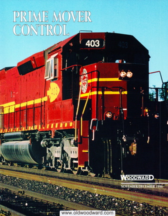 A Woodward Prime Mover Control diesel engine history project.