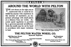 PELTON.  AROUND THE WORLD WITH PELTON.
