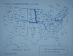 Woodward Governor Company's turbine water wheel governor installation map.