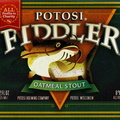 POTOSI FIDDLER OATMEAL STOUT BEER BREWED BY BREWER BRAD.