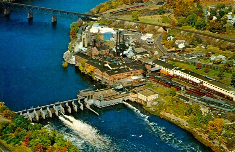 A Wisconsin Paper Mill in Eau-Claire, Wisconsin.