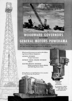The latest vintage Woodward Governor Company advertisement for 2024. 
