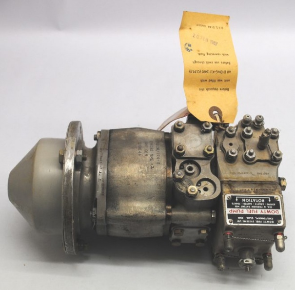 A Dowty gas turbine fuel pump.