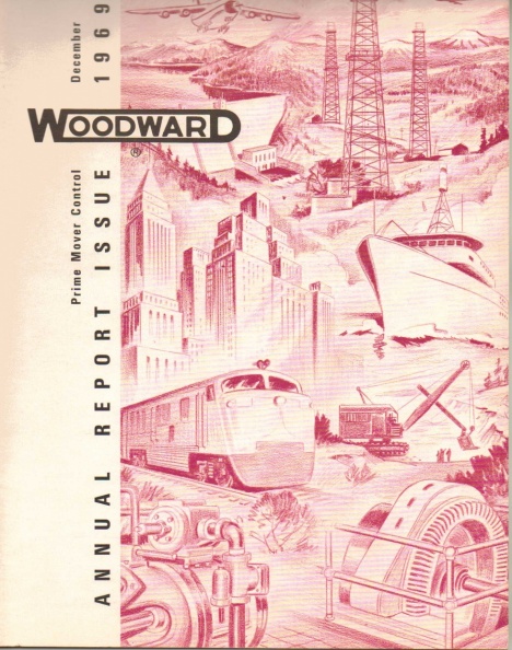 WOODWARD 1969 PMC ANNUAL ISSUE.
