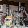 Breweriana  memorabilia.