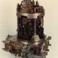 A well used Woodward GE CF6 fuel control governor (MEC).