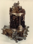 A well used Woodward GE CF6 fuel control governor (MEC).