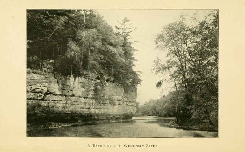 A Bayou on the Wisconsin River.