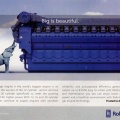 A Rolls-Royce diesel engine exclusively equipped with the Woodward state-of-the-art governor system.