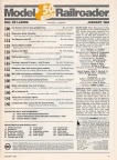 Model Railroader January 1984.  BILL OF LADING.  50 Years in the Business.