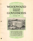 WOODWARD WATER WHEEL GOVERNORS.  Catalogue M.