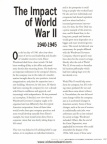 The Impact of World War ll. 1940-1945.