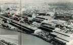 The massive American Locomotive Company's property in Schenectady , New York in 1948.