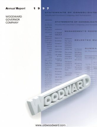 Woodward 1997 Annual Report.