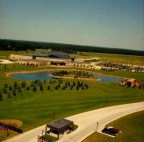 A helicopter view of the Woodward Governor Company in Stevens Point, Wisconsin.