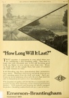 "How Long Will It Last?"  An Emerson-Brantingham Company ad published 104 years ago in 1920.