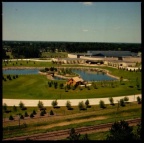 View of the Woodward Governor Company's Hydraulic Turbine Controls Division in Stevens Point, Wisconsin, circa 1986.