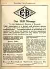 Our 1920 Message.