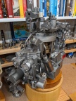 A CFM56-2 jet engine fuel control governor (MEC) manufactured by the Woodward Governor Company.