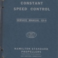 Hamilton Standard's constant speed governors exclusively manufactured by Woodward.  Manual.  A.
