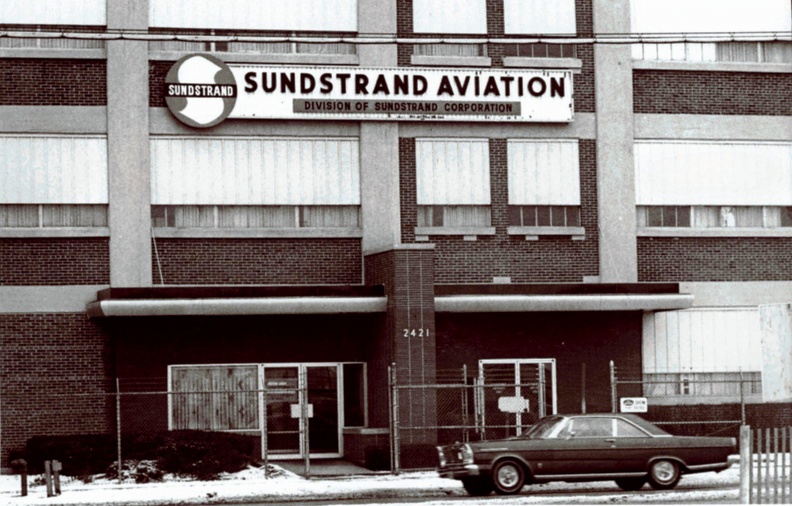 The Sundstrand Machine Tool Company in Rockford, Illinoise.