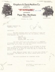 A vintage machine shop manufacturing history project.