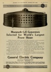  Mammoth GE Generators for the Keokuk Hydroelectric Powerplant, circa 1913.