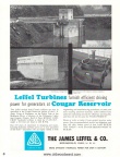 Leffel Turbines at the Cougar Reservoir.