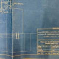 RODNEY HUNT MACHINE COMPANY.  ASSEMBLY OF TURBINE WHEEL.  DRAWN ON JUNE 2, 1938.  DRAWING NUMBER C-5776..
