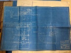 RODNEY HUNT MACHINE COMPANY.  ASSEMBLY OF TURBINE WHEEL.  DRAWN ON JUNE 2, 1938.  DRAWING NUMBER C-5776..