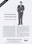 SUNDSTRAND AVIATION.  The new 2500 series Constant Speed Drive.