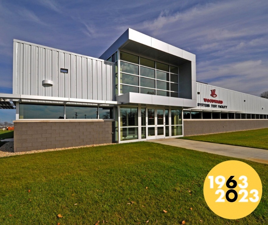 The Woodward Company's Gas Turbine Engine Fuel Control Test Facility in Rockford, Illinois.