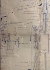 SECTIONAL VIEWS OF THE WOODWARD TURBINE WATER WHEEL HYDRAULIC GOVERNOR.