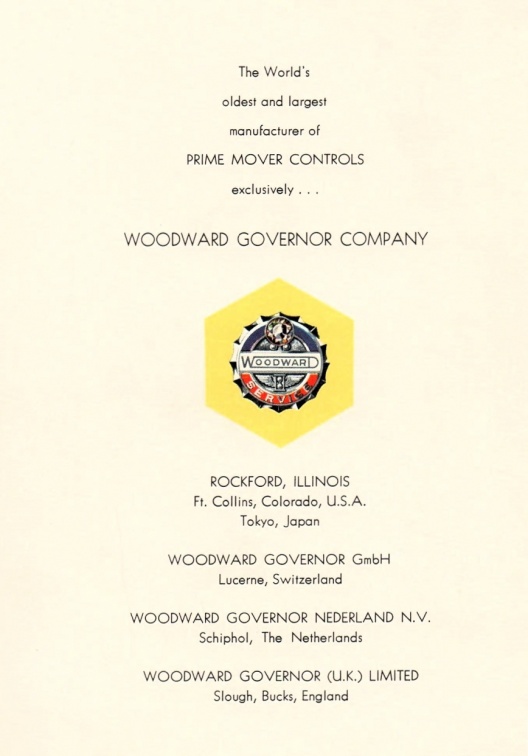 Woodward... At the Heart of the System Since 1870.
