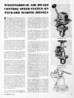 WESTINGHOUSE AIR BRAKE CONTROL SPEED SYSTEM ON PACKARD MARINE DIESELS.
