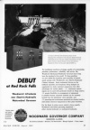 The first application of a Woodward electronic turbine water wheel governor system.