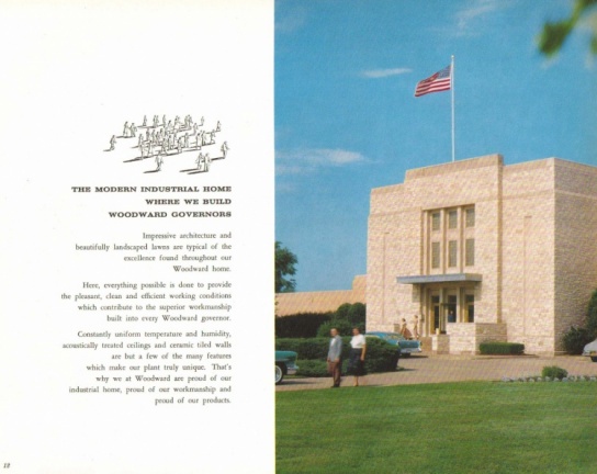 The Woodward Governor Company in Loves Park, Illinois.  Woodward... At the Heart of The System Since 1870.