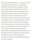 Documenting the evolution of the Woodward governor.