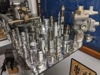 No two Woodward aircraft engine governor parts are alike in this display.