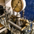 This governor oil pressure gauge was saved from the scrap bin on the Woodward shop floor 50 years ago.