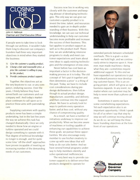CLOSING THE LOOP article from the May 1997 Prime Mover Control issue.