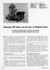 Maintaining PSB Pumps and Governors on Waukesha Diesels.