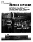 Marquette Hydraulic Governors.