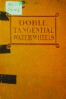 ABNER DOBLE TANGENTIAL WATER WHEELS.